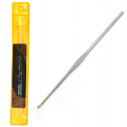 Крючок вязальный Maxwell Gold MAXW.7207 никель 1,6 с золотой головкой