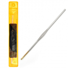 Крючок вязальный Maxwell Gold MAXW.7221 никель 1,8 с золотой головкой