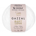 Пряжа Бэби Лав (Baby Love Gazzal ), 50 г / 115 м 1628 белый в интернет-магазине Швейпрофи.рф Пряжа Бэби Лав (Baby Love Gazzal ), 50 г / 115 м 1628 белый в интернет-магазине Швейпрофи.рф