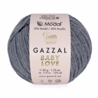 Пряжа Бэби Лав (Baby Love Gazzal ), 50 г / 115 м 1618 серый в интернет-магазине Швейпрофи.рф Пряжа Бэби Лав (Baby Love Gazzal ), 50 г / 115 м 1618 серый в интернет-магазине Швейпрофи.рф