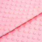 Ткань 45*50 см Плюш Minky dot 28896,розовый 100% п/э 615622