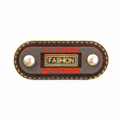 Нашивка «Classic Fashion» 1,5*4 см (10) Р в интернет-магазине Швейпрофи.рф