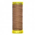Нитки п/э Гутерман GUTERMAN Elastic 10 м для сборок и рюшей 744557 (425007) 1028 коричневый