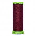 Нитки п/э Гутерман GUTERMAN Extra Fine №150  200 м для деликатных тканей 744581 №368 бордо