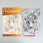 Гравюра Школа Талантов 4528670 «Леопард в джунглях» 21*29 см Гр с эффектом золото в интернет-магазине Швейпрофи.рф Гравюра Школа Талантов 4528670 «Леопард в джунглях» 21*29 см Гр с эффектом золото в интернет-магазине Швейпрофи.рф