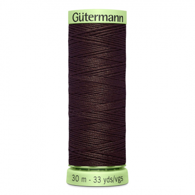 Нитки п/э Гутерман GUTERMAN TOP STITCH №30  30 м для отстрочки 744506 (132013) горький шоколад 023 в интернет-магазине Швейпрофи.рф