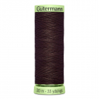 Нитки п/э Гутерман GUTERMAN TOP STITCH №30  30 м для отстрочки 744506 (132013) горький шоколад 023