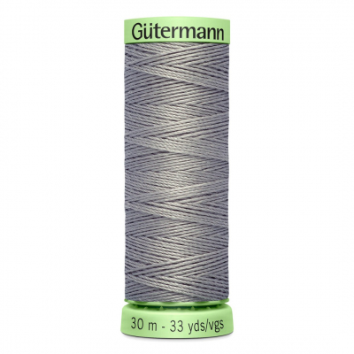 Нитки п/э Гутерман GUTERMAN TOP STITCH №30  30 м для отстрочки 744506 (132013) пепельно-серый 040 в интернет-магазине Швейпрофи.рф