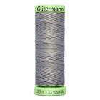 Нитки п/э Гутерман GUTERMAN TOP STITCH №30  30 м для отстрочки 744506 (132013) пепельно-серый 040