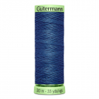 Нитки п/э Гутерман GUTERMAN TOP STITCH №30  30 м для отстрочки 744506 (132013) серо-синий 068