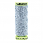 Нитки п/э Гутерман GUTERMAN TOP STITCH №30  30 м для отстрочки 744506 (132013) бледно- джинсовый 075