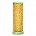 Нитки п/э Гутерман GUTERMAN TOP STITCH №30  30 м для отстрочки 744506 (132013) желтая охра 415