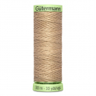 Нитки п/э Гутерман GUTERMAN TOP STITCH №30  30 м для отстрочки 744506 (132013) кэмэл 170