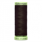 Нитки п/э Гутерман GUTERMAN TOP STITCH №30  30 м для отстрочки 744506 (132013) венге 697