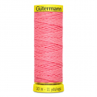 Нитки п/э Гутерман GUTERMAN Elastic 10 м для сборок и рюшей 744557 (425007) 2747 розовый