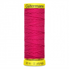 Нитки п/э Гутерман GUTERMAN Elastic 10 м для сборок и рюшей 744557 (425007) 3055 я.розовый