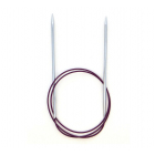 Спицы круговые Knit Pro  Nova Metal  80 см никелированная латунь