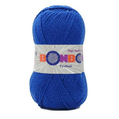 Пряжа Бонбон Фестивал (Bonbon Festival Nako), 100 г / 300 м 98488 василек в интернет-магазине Швейпрофи.рф