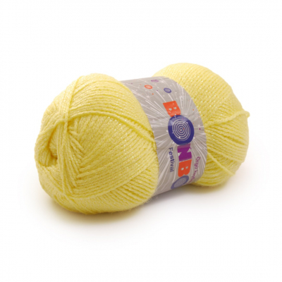 Пряжа Бонбон Фестивал (Bonbon Festival Nako), 100 г / 300 м 98210 желтый в интернет-магазине Швейпрофи.рф
