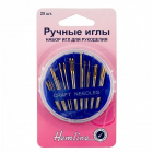 Иглы ручные Hemline 208.510 с острым кончиком №5-10 (наб. 20 шт.)