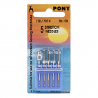 Иглы быт. маш. PONY № 100 для стрейчевой ткани 51081 уп.5 шт. 7735870