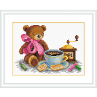 Рисунок на канве МП студия СК-004 «Кофейная усадьба» 21*30 см