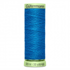 Нитки п/э Гутерман GUTERMAN TOP STITCH №30  30 м для отстрочки 744506 (132013) королевский синий 386
