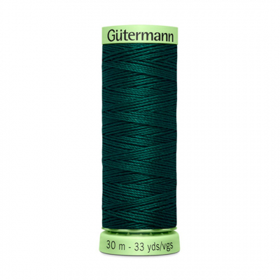 Нитки п/э Гутерман GUTERMAN TOP STITCH №30  30 м для отстрочки 744506 (132013) т.малахит 018 в интернет-магазине Швейпрофи.рф