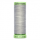 Нитки п/э Гутерман GUTERMAN TOP STITCH №30  30 м для отстрочки 744506 (132013) св.серый 038
