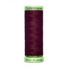 Нитки п/э Гутерман GUTERMAN TOP STITCH №30  30 м для отстрочки 744506 (132013) т.марсала 130