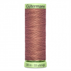 Нитки п/э Гутерман GUTERMAN TOP STITCH №30  30 м для отстрочки 744506 (132013) золот.бежево-роз 245