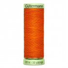 Нитки п/э Гутерман GUTERMAN TOP STITCH №30  30 м для отстрочки 744506 (132013) оранжевый 351