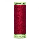 Нитки п/э Гутерман GUTERMAN TOP STITCH №30  30 м для отстрочки 744506 (132013) малиновый щербет 384