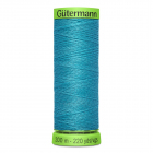 Нитки п/э Гутерман GUTERMAN Extra Fine №150  200 м для деликатных тканей 744581 №332 насыщ.бирюзовый
