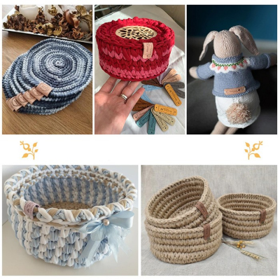 Нашивка кожаная «Hand made» 1,5*7 см бирка с кнопкой 625632 золотой в интернет-магазине Швейпрофи.рф