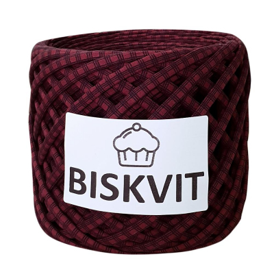 Пряжа Бисквит (Biskvit) (ленточная пряжа) мориарти в интернет-магазине Швейпрофи.рф