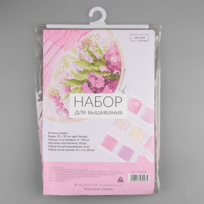 Набор для вышивания 4346928 (канва,нитки,пяльцы,иглы,бобины) в интернет-магазине Швейпрофи.рф