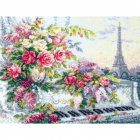 Набор для вышивания Чудесная Игла №320-560 «Мелодии Парижа» 31*40 см
