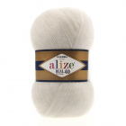 Пряжа Ангора реал 40 (Angora Real 40), 100 г / 430 м, 450 жемчужный