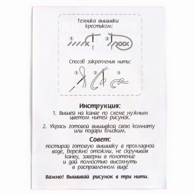 Набор для вышивания 10444793 «Змея» 10*14 см в интернет-магазине Швейпрофи.рф