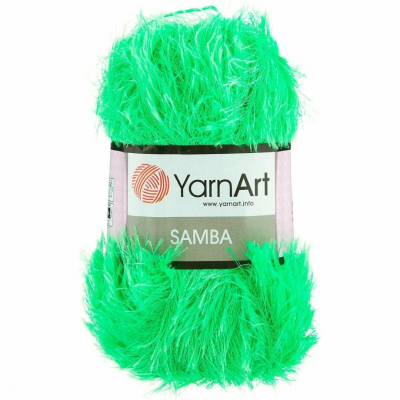 Пряжа Травка (YarnArt Samba), 100 г / 110 м, 0009 салатовый в интернет-магазине Швейпрофи.рф