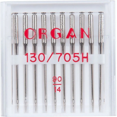 Иглы быт. маш. ORGAN 130/705Н № 90 универс. (уп. 10 шт.) в интернет-магазине Швейпрофи.рф
