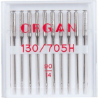 Иглы быт. маш. ORGAN 130/705Н № 90 универс. (уп. 10 шт.)