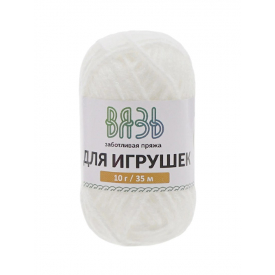 Пряжа Для игрушек «Вязь» , 10 г / 35 м 100% акрил (уп. 6 шт.) монохромный микс №5 в интернет-магазине Швейпрофи.рф