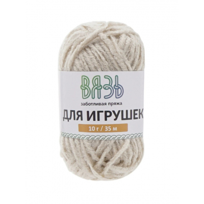 Пряжа Для игрушек «Вязь» , 10 г / 35 м 100% акрил (уп. 6 шт.) монохромный микс №5 в интернет-магазине Швейпрофи.рф